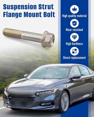90120-T2A-A00 STRUTENT STRUT FLANGE MOUNT BOLT BORT BOLT ، M12X64 ، مناسب لـ Honda Accord CR-V CRV Passport Ridgeline Pilot for Acura RDX MDX TLX in Saudi Arabia