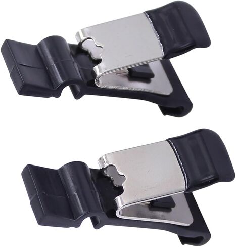 MOTOKU 2Pcs Fuel Door Spring Clip for Toyota Highlander Camry Avalon Sequoia Solara Prius Sienna 4Runner RAV4 Lexus RX350 RX400h GS ES IS 300 400 430 RX330 Gas Cap Hatch Lid Hinge Filler Opening Clip in Saudi Arabia
