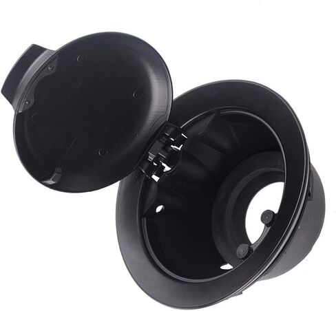 GSRecy لـ Challenger 2008-2019 Matte Black Vapor Edition Fuel Gas Filler Cover Cover Cover in Saudi Arabia