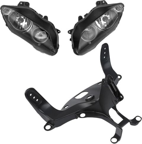 TCMT Headlight Light + Upper Fairing Stay Bracket Fit For Yamaha YZF R1 YZFR1 2004-2006 in Saudi Arabia