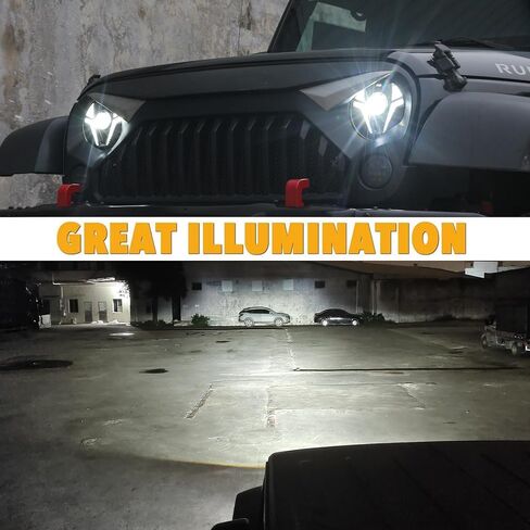 7 بوصة مستديرة تنين العين LED LED HEARLIGT 7 "دراجة نارية أبيض DRL رأس الضوء الإشارات العنبر المتكاملة مع الليزر للدراجات النارية in Kuwait