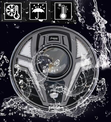 7 بوصة مستديرة تنين العين LED LED HEARLIGT 7 "دراجة نارية أبيض DRL رأس الضوء الإشارات العنبر المتكاملة مع الليزر للدراجات النارية in Kuwait