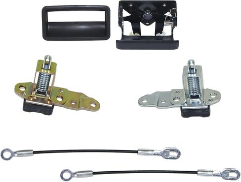 مقبض الباب الخلفي مزلاج كابل إطار 6pcs لـ Chevy لـ C1500 1988-1999 لـ C2500/C3500 1988-2000 لـ K1500 1988 P180308125244 TRACK in Saudi Arabia