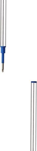 6 Pcs Blue Ink Pen Refills,0.7 mm Medium Point 4.37 inch Length Replaceable Refills Metal Gel Ink Refill Rolling for Retractable Ballpoint Pens Office School (Blue) in Saudi Arabia