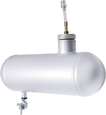 JMCHstore Stainless Steel Mini Bike Gas Tank Cylinder 4x11'' for Coleman Baja Montser Mega moto Predator Hemi non 212 Engine, Massimo Axis RealTree Motovox Mototec Dirt Gas Bike, Go Kart Parts in Saudi Arabia