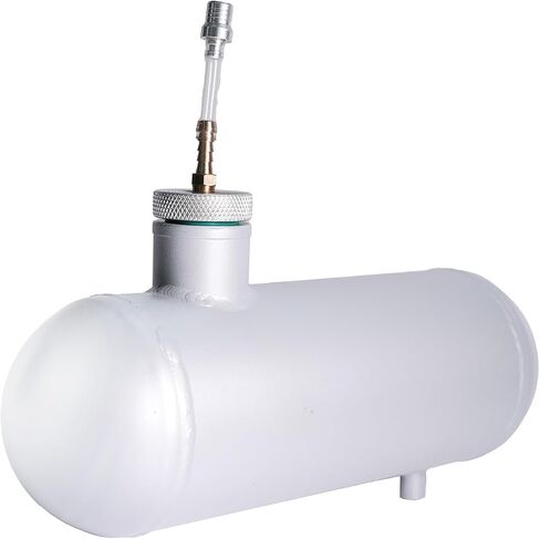 JMCHstore Stainless Steel Mini Bike Gas Tank Cylinder 4x11'' for Coleman Baja Montser Mega moto Predator Hemi non 212 Engine, Massimo Axis RealTree Motovox Mototec Dirt Gas Bike, Go Kart Parts in Saudi Arabia