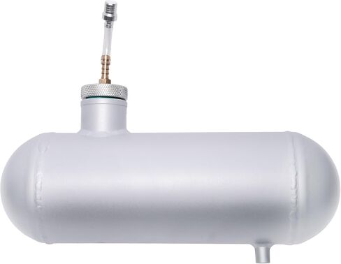 JMCHstore Stainless Steel Mini Bike Gas Tank Cylinder 4x11'' for Coleman Baja Montser Mega moto Predator Hemi non 212 Engine, Massimo Axis RealTree Motovox Mototec Dirt Gas Bike, Go Kart Parts in Saudi Arabia