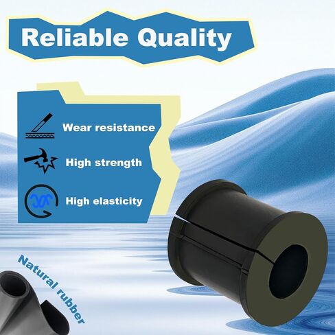 2 Pcs Rear Stabilizer Bar Bushings Rear Sway Bar Bushings Compatible with Toyota Highlander Camry Venza Lexus RX300 RX330 RX350 RX400h Replace# 48818-48021 48818-48020 in Saudi Arabia