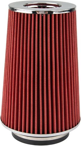 Cold Air Intake Kit Fit for 1997-2003 F150/250 Expedition Navigato-r 4.6/5.4L Aluminum Tube w/Heat Shield Filter (Red) in Saudi Arabia