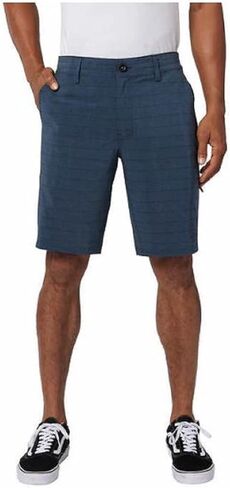 Mens Curl Hybrid Shorts, Dark Navy, 38 in Saudi Arabia