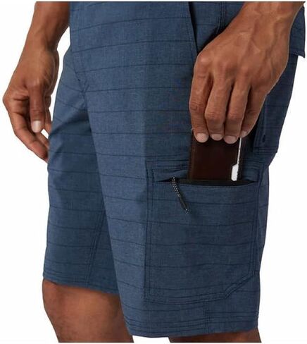 Mens Curl Hybrid Shorts, Dark Navy, 38 in Saudi Arabia