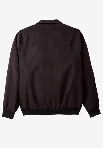 KingSize Men's Big & Tall Microsuede Bomber Jacket in Saudi Arabia
