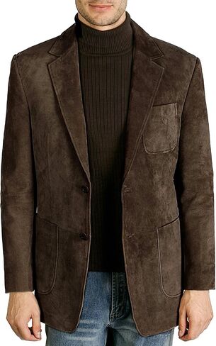 رجال BGSD Steve 2-Butto Suede Leather Blazer Sport Coat Sceed (متوفر أيضًا في Big and Tall and Short) in Saudi Arabia