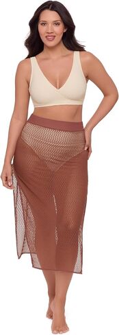 Women's Crochet Skirt with Side Slit in Kuwait