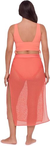 Women's Crochet Skirt with Side Slit in Kuwait