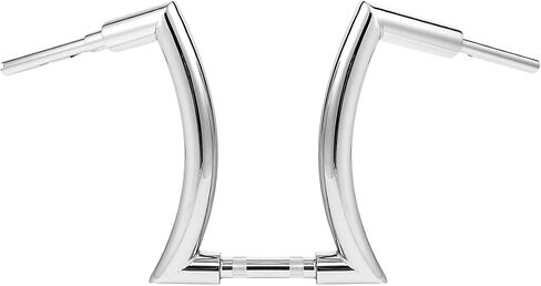 XMTMOTO 16 Rise 2 Ape Hanger Handlebar fits for Harley Davidson Heritage Softail Slim Sportster Dyna, Chrome in Saudi Arabia