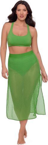 Women's Crochet Skirt with Side Slit in Kuwait