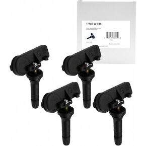 PDQ TPMS 315 MHz SESSOR SESSOR 4 Pack Rubber STEMFOR Chrysler Dodge Jeep Direct Replace for OE Part # 56029319AC ｜ 56029479AB ｜ 56053030AC ｜ 68001696AB in Kuwait