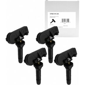 PDQ TPMS 433 MHZ Tire Pressure Sensor 4 Pack Rubber Stem for RAM Direct Replacement for OE Part # 9829-3199AA in Saudi Arabia