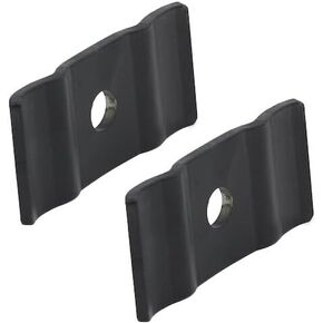 Rear Leaf Spring U-Bolt Spacer Plates - Set of 2 - Compatible with 2001-2010 Chevy Silverado 2500 HD V8 in Saudi Arabia