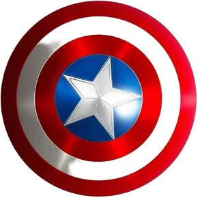 Vintage Metal Captain Shield for Cosplay, Halloween Party LARP Combat Shield Cosplay Shield, Home Decor in Saudi Arabia