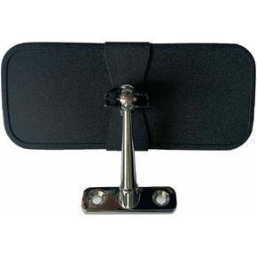 Vintage Hot Rat Rod Antique Car Truck Interior Rear View Mirror Black Wrinkle in Saudi Arabia