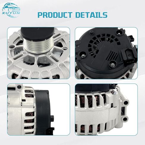 12317605061 المولد متوافق مع 14-16BMW 228i، 13-18 320i، 328i، 428i xDrive، 528i، X1، X3، Z4، L4 2.0L، 12V 210Amp، استبدال 12317605479 14204 116442 1042106400 104210-6400 104210-6401 in Kuwait