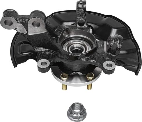 Detroit Axle - Front 2pc Steering Knuckles for Toyota 14-18 Corolla, 14 Matrix, 2 Steering Knuckles & Wheel Hub Bearing Assembly 2014 Replacement in Saudi Arabia