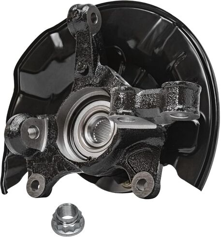Detroit Axle - Front 2pc Steering Knuckles for Toyota 14-18 Corolla, 14 Matrix, 2 Steering Knuckles & Wheel Hub Bearing Assembly 2014 Replacement in Saudi Arabia