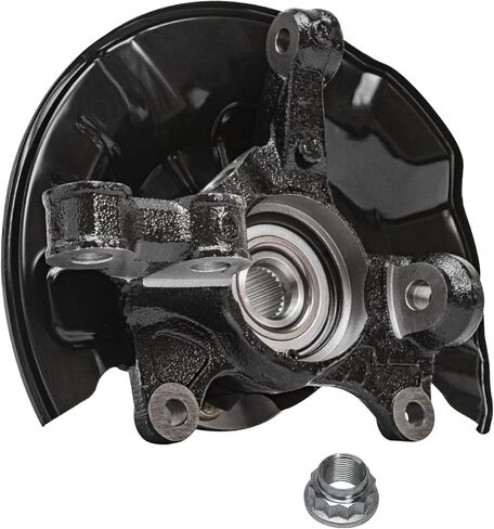 Detroit Axle - Front 2pc Steering Knuckles for Toyota 14-18 Corolla, 14 Matrix, 2 Steering Knuckles & Wheel Hub Bearing Assembly 2014 Replacement in Saudi Arabia