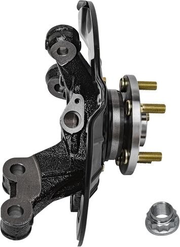 Detroit Axle - Front 2pc Steering Knuckles for Toyota 14-18 Corolla, 14 Matrix, 2 Steering Knuckles & Wheel Hub Bearing Assembly 2014 Replacement in Saudi Arabia