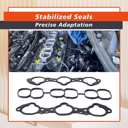 MS97143 Intake Manifold Gasket Set Replacement for Nissan for Infiniti Vehicle 3.5L V6 2007-2024 for Altima for Maxima for Murano for Pathfinder for Quest, for QX60 2014 2015 2016 JX35 2013 MS19450 in Saudi Arabia