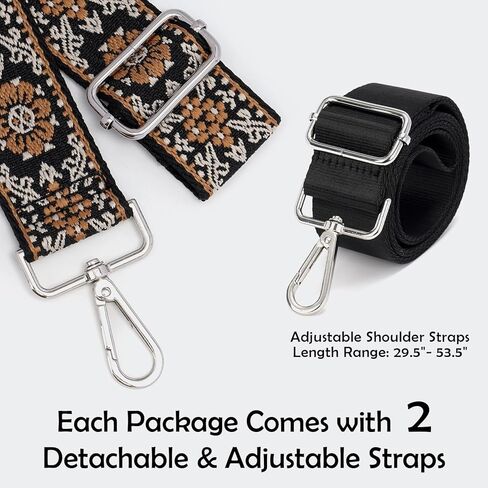 Clear Bag for Stadium Events with 2 Detachable Straps, Sling Bag, Clear Concert Bag for Women/Men, Clear Crossbody Bag, with Adjustable Black & Sunflower Style Straps in Kuwait