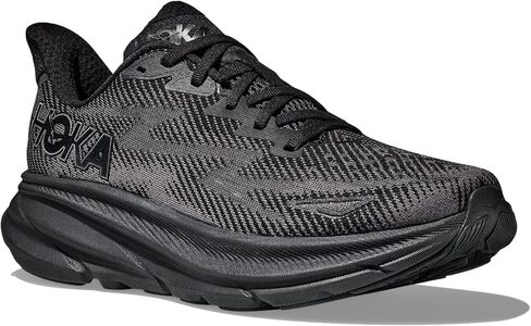 Hoka Men's Clifton 9 Sneaker ، Black/Black ، 16 in Saudi Arabia