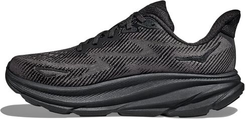 Hoka Men's Clifton 9 Sneaker ، Black/Black ، 16 in Saudi Arabia