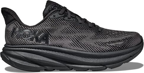 Hoka Men's Clifton 9 Sneaker ، Black/Black ، 16 in Saudi Arabia