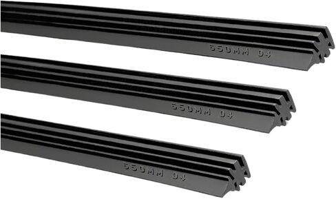 6mm Wiper Blade Refill Strips Car Windshield Rubber Strip Wiper Frameless Wipers Accessories 14" 21" 22" 24" 26" 28" 30"(2pcs 750mm 30inch) in Saudi Arabia