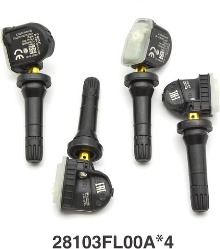 مستشعرات TPMS 433MHz مجموعة من 4 مستشعر مراقبة ضغط الإطارات من أجهزة استشعار الضغط من 4 in Saudi Arabia