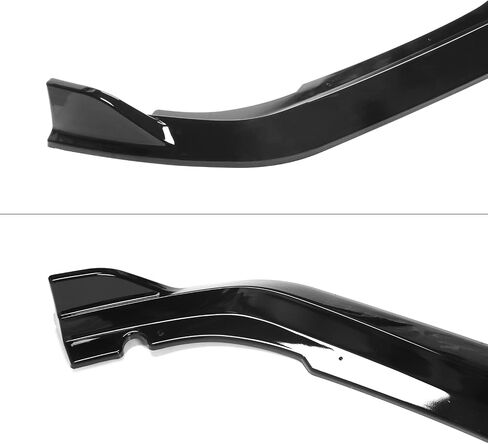 FREEMOTOR802 Front Bumper Lip Splitter Air Dam Chin Spoiler, Fits 2021-2022 Honda Accord, IKON V2 Style Gloss Black PP 4PCS Underbody Front Lip Spoiler Lower Guard Protector in Saudi Arabia