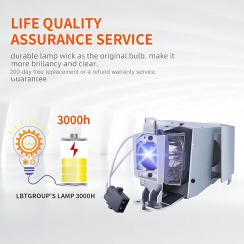 مناسب لمصباح العرض البديل ELPLP68 V13H010L68 للسينما المنزلية Epson PowerLite HC3010 HC3010E HC3020 HC3020E EH-TW5810C TW5900 TW5910 TW5910W TW6000 TW6000W TW6100 TW6510C in Kuwait