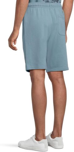 Lacoste Men's Men Fit Strame Plays Shorts ، Dark Blue & Blue ، Medium in Saudi Arabia