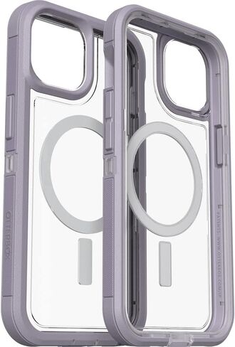 حافظة Otterbox Defender XT Clear iPhone 14 Pro، معتمدة من معيار Lavender Sky US MIL in Saudi Arabia