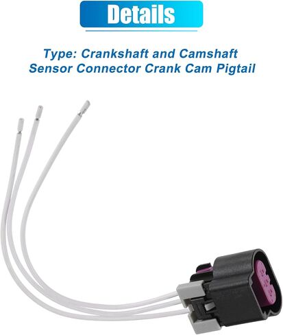 UXCELL CRANKSHAND و CAMSHAND SESSOR CONNECTOR CARK CAM PIGALL FOR GM NO.13580871 in Saudi Arabia