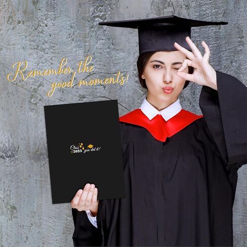 18"X12" Graduation Signature Board - Red & Black Balloons - Class Of 2024 Grad Guest Book Alternative For College & High School Students, Congrats Graduate Gift, Party Favors & Decors(Red) - A09 in Saudi Arabia