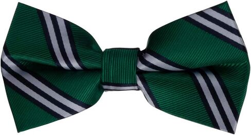 Classic Multi-Stripe Adult Bow Ties - Microfiber Twill - 5 Beautiful Colors in Saudi Arabia
