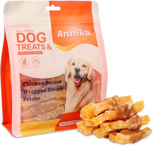 Dog Treats, Dog Kabobs Treats Made with Real Chicken, Duck, Grain Free, Easily Digestible, Long-Lasting for Large & Small Dogs - Supports Healthy Teeth in Saudi Arabia