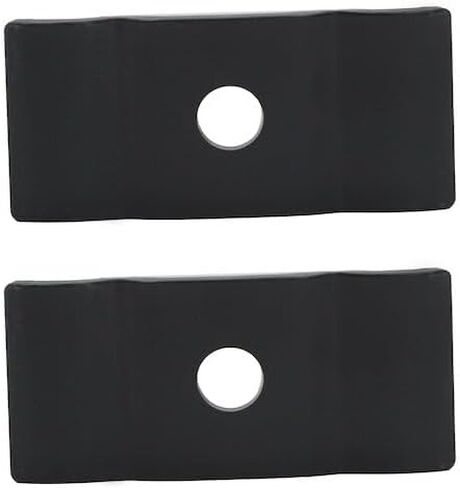 Rear Leaf Spring U-Bolt Spacer Plates - Set of 2 - Compatible with 2001-2010 Chevy Silverado 2500 HD V8 in Saudi Arabia