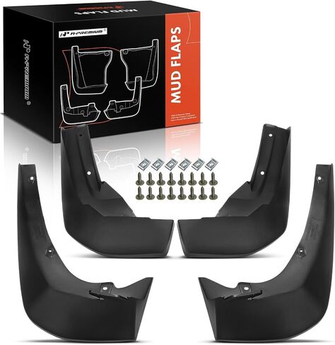 A-Premium Mud Flaps Compatible with Honda Passport 2019-2024 & Pilot 2016-2022 Splash Guards Fender Front & Rear Mud Guards Splash 4PCS, with Hardware, No Drilling Required in Saudi Arabia
