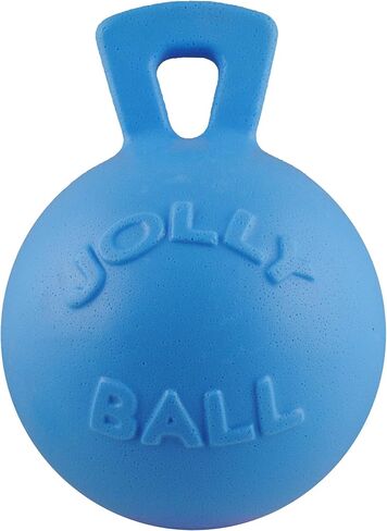 Jolly Pets Tug-n-Toss - Heavy Duty Chew Ball w/ Handle (Red, 8") in Kuwait