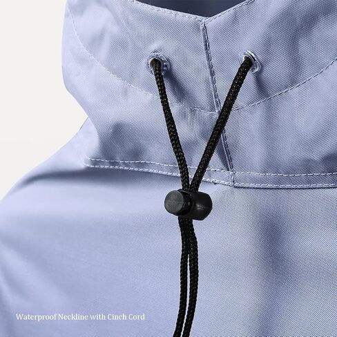 معطف واقٍ من الأمطار المقاوم للماء - معطف المطر المغطى بالدراجة ، Ebike ، دراجة نارية ، ودراجة نارية للتنقل - Cape Rain Cape (Green ، 5XL) in Kuwait